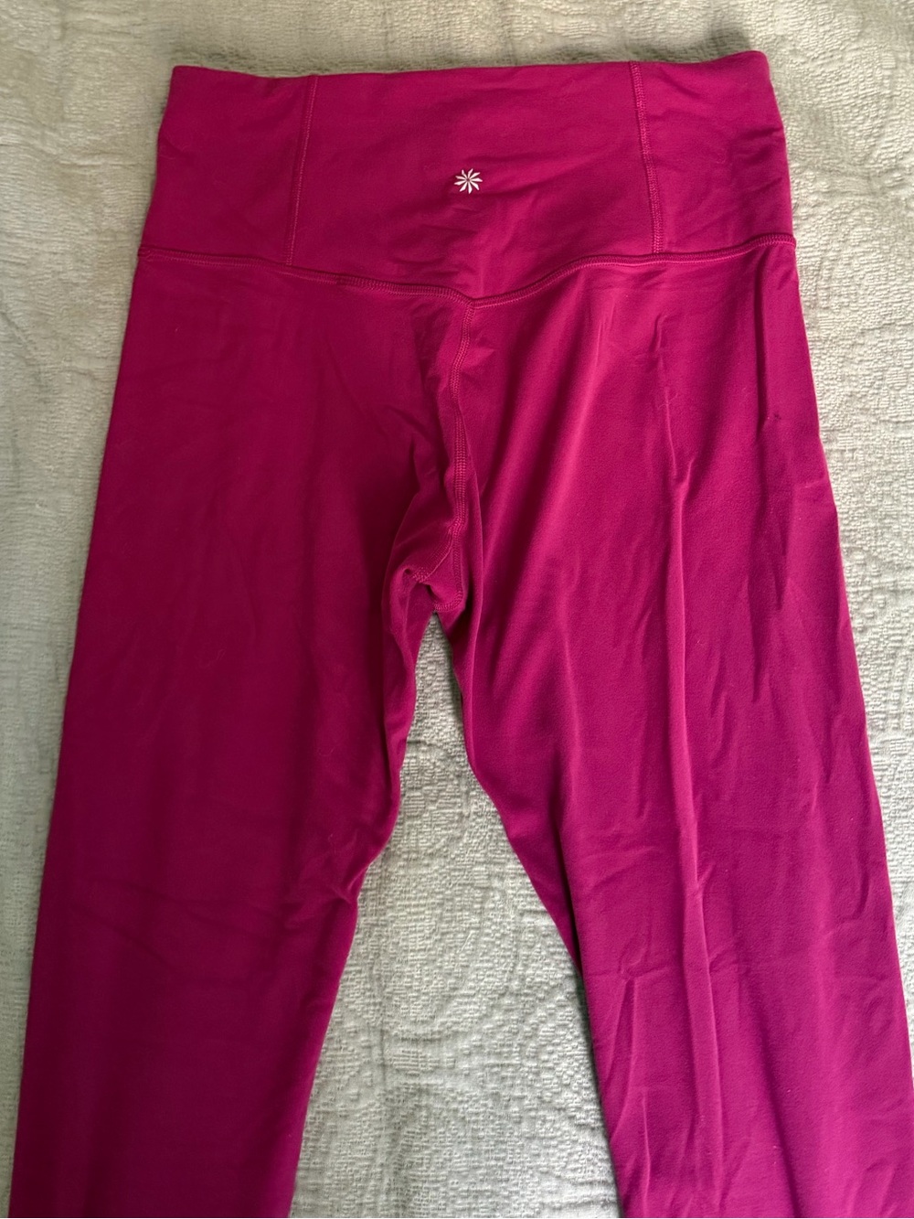 Athleta Women's Pink & White Set - Leggings - Picture 5 of 5